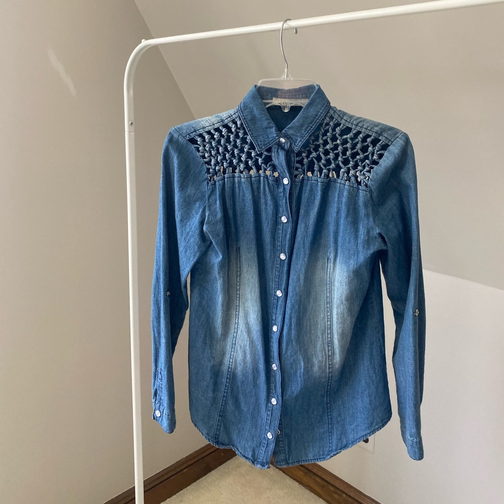 LF Carmar Denim Chambray Long Sleeve Shirt